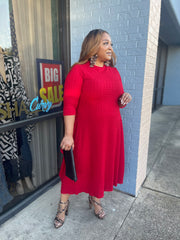 Rouge MIDI Dress